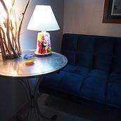 lamparas con sentido ambiental. Un progetto di Pittura, Pittura decorativa e Scultura di Yessie Morales - 06.01.2024