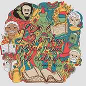 My project for course: Doodle-Style Vector Illustration - BOOKS! Ein Projekt aus dem Bereich Traditionelle Illustration, Vektorillustration und Digitale Illustration von rafaelacarolina - 06.01.2024