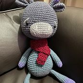 My project for course: Crocheting Amigurumi Animals for Beginners. Arts, Crafts, To, Design, Crochet, Amigurumi, and Textile Design project by buatapaajadech - 01.06.2024