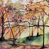 Il mio progetto del corso: Paesaggi incantevoli ad acquerello: dipingi con la luce. Pintura em aquarela projeto de Elisabetta Bagnoli - 07.01.2024