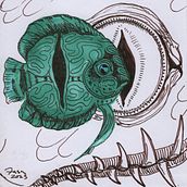 My project for course: Visual Storytelling for Compelling Illustrations. Un progetto di Illustrazione tradizionale, Disegno, Illustrazione digitale, Disegno digitale e Illustrazione editoriale di thewaitressingartistclub - 07.01.2024