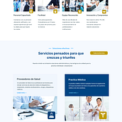 Diseño Web - Medical License Factory. Web Design, and Graphic Design project by Julio César Marín Betancourt - 01.05.2024