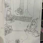 Mi proyecto del curso: Diario de dibujo: crea personajes fantásticos. Un progetto di Character design, Bozzetti, Disegno a matita, Disegno e Sketchbook di 1207zazil - 08.01.2024