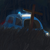 My project for course: Cinematic Digital Illustration with Photoshop. Traditional illustration, Digital Illustration, and Concept Art project by Stephen Underwood - 01.08.2024