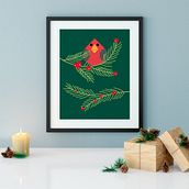 Holiday Art Prints & Greeting Card Designs for 2023 . % Allison tarafından hazırlanan Geleneksel illüstras, on, Sanat ve El Sanatları, Grafik Tasarım, Ürün Tasarımı, Kağıt El Sanatları, Vektör İllüstras, onu, İç Dekoras, on, Kırtasi, Ve e Tasarımı projesi - 01.08.2024