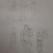 Desenho de figuras a partir da imaginação . Un projet de Illustration traditionnelle de Poliana Ribeiro - 08.01.2024