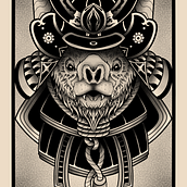 Mi proyecto del curso: Ilustración de tatuajes blackwork desde cero. Traditional illustration, Drawing, Digital Illustration, Tattoo Design, and Digital Drawing project by Diego Mora - 01.09.2024