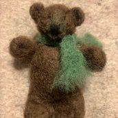 My project for course: Needle Felting Animal Creation. Arts, Crafts, To, Design, Fiber Arts, Needle Felting, and Textile Design project by Michele Bennett - 01.09.2024
