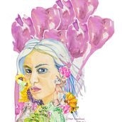 Il mio progetto del corso: Ritratto illustrato ad acquerello. Ilustração tradicional, Artes plásticas, Pintura, Desenho, Pintura em aquarela, Desenho de retrato, e Desenho artístico projeto de Met Sambiase - 09.01.2024