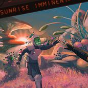 Under Strange Suns - Sunrise Imminent. Digital Illustration, and Design project by Nuno Gomes Vieira - 01.07.2024