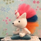 Needle felting: creación de personajes con lana y aguja. Arts, Crafts, To, Design, Needle Felting, and Textile Design project by MARIA JOSÉ VALLE LEIVAS - 01.09.2024