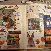 Mon projet du cours : Bullet Journal créatif : planification et créativité Ein Projekt aus dem Bereich Traditionelle Illustration, Lettering, Zeichnung, H, Lettering, Management und Produktivität von kanelle82 - 09.01.2024