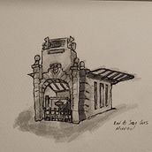 Mi proyecto del curso: Dibujo arquitectónico expresivo con marcadores de colores. Sketching, Drawing, Architectural Illustration, Sketchbook & Ink Illustration project by saratlaloc - 01.10.2024