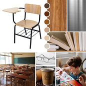 Mi proyecto del curso: Renderizado de silla fotorrealista con KeyShot. 3D, Furniture Design, Making, Industrial Design, Product Design, and 3D Design project by Raúl Morales Rodríguez - 01.10.2024