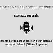 Seguridad Vial Bebés. Un projet de UX / UI, Webdesign, Conception numérique, Conception d'applications , et Conception de produits numériques de Natalia Leisch - 11.01.2024