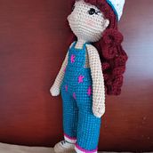 Mi proyecto del curso: Amigurumi: diseño de ropa, pelo y complementos Ein Projekt aus dem Bereich H, werk, Spielzeugdesign, Weben, Crochet, Amigurumi und Textildesign von Patricia Eugenia González Vásquez - 10.01.2024