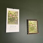 2024 Landscape Calendar Project. Projekt z dziedziny Malowanie akwarelą użytkownika Racquel - 12.01.2024