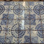 Mój projekt z kursu: Projektowanie i tworzenie azulejos. Un proyecto de Artesanía, Diseño, creación de muebles					, Diseño de interiores, Decoración de interiores, Cerámica, DIY y Pintura decorativa de magdalenaheimann - 10.01.2024