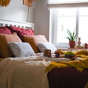 Tiny bedroom. Een project van Interieurontwerp,  Interieur e Interieurfotografie van daria_bociek - 12.01.2024