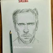Mi proyecto del curso: Cuaderno de retratos a línea con grafito. Un proyecto de Bellas Artes, Bocetado, Dibujo, Dibujo de Retrato y Sketchbook de Moisés Hernández - 12.01.2024