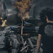 Caos en la ciudad. Un progetto di Cinema, video e TV, 3D, Postproduzione fotografica, VFX e Postproduzione audiovisiva di Robert Morales - 13.01.2024