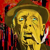 My project for course: Vector Portrait with Manual Textures. Un progetto di Illustrazione vettoriale e Illustrazione digitale di Lee Miles - 04.01.2024
