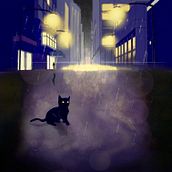 My project for course: Atmospheric Scenes in Procreate: Paint with Color and Light. Digital Illustration project by Robin Christian - 01.13.2024
