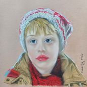 Mój projekt z kursu: Realistyczny portret kredką pastelową. Traditional illustration, Fine Arts, Drawing, Portrait Drawing, and Realistic Drawing project by bernadetar.com - 01.13.2024