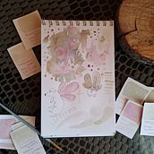 Mi proyecto del curso: Creación de acuarelas líquidas y tintas botánicas. Arts, Crafts, Fine Arts, Painting, Watercolor Painting, DIY, and Color Theor project by jabii - 01.13.2024