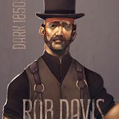 Rob Davis - Dark 1850s. Un proyecto de Ilustración tradicional, Diseño de personajes, Ilustración digital, Videojuegos, Concept Art y Diseño de videojuegos de Tomáš SMOT Svoboda - 14.01.2024