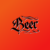 Beer - A beer brand. T, pograph, and Calligraph project by Javier Hernandez - 01.13.2024