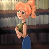 Mi proyecto del curso: Creación de personajes femeninos estilo cartoon con Procreate. Traditional illustration, Digital Illustration, Digital Drawing, and Sketching project by Nicole Jaramillo Valdez - 01.14.2024