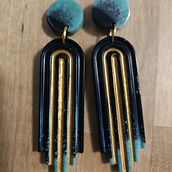 Mi proyecto del curso: Diseño de joyería en resina. Un progetto di Design di accessori, Artigianato, Design di gioielli e DIY di Tania Díaz Samarín - 15.01.2024