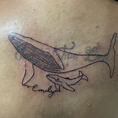 Mi proyecto del curso: Tatuaje para principiantes. Tattoo Design project by Fernanda Usquiano - 11.17.2023