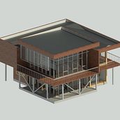 Mi proyecto del curso: Diseño y modelado arquitectónico 3D con Revit. 3D, Architecture, 3D Modeling, Digital Architecture, and ArchVIZ project by Micaela Favre - 01.08.2024