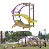 Juego Plaza para niños con discapacidad. Een project van 3D, Industrieel ontwerp y Game design van Clara Guerra - 16.01.2024