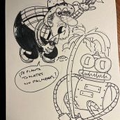 Mi proyecto del curso: Introducción a la creación de personajes estilo cartoon. Traditional illustration, Character Design, and Drawing project by _deb_ - 01.16.2024