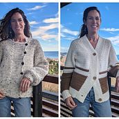 Mi proyecto del curso: Top-down: prendas a crochet de una sola pieza. Fashion Design, Fiber Arts, DIY, Crochet, and Textile Design project by aiesda - 01.17.2024