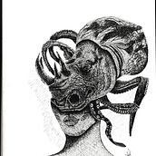 Mi proyecto del curso: Ilustración surrealista con rotuladores. Ilustração tradicional, Desenho a lápis, Desenho, Desenho realista, Desenho artístico e Ilustração com tinta projeto de Carmen María Subero Licet - 17.01.2024