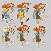 Meu projeto do curso: Design de personagens para animação com Photoshop. Animation, Character Design, and Character Animation project by Eden Castro - 01.17.2024