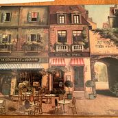 My course project: . Gouache Painting, Architectural Illustration, and Drawing project by Elodie Adams - 01.17.2024
