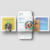 Projeto de Curso: CentroVet. Design, Br, ing, Identit, Logo Design, Digital Design, Stationer, and Design project by Gustavo dos Anjos - 07.13.2023