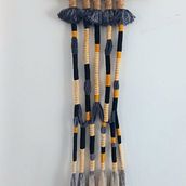 Mi proyecto del curso: Macramé: técnicas de tejido envuelto. Projekt z dziedziny Craft,  Dekoracja wnętrz,  Tkactwo, Makrama, Farbowanie tkanin, Wzornictwo tekst i liów użytkownika proyectoartesaniaidi - 14.01.2024
