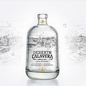 Desierto Calavera. Traditional illustration, Br, ing, Identit, Art Direction, Graphic Design, Interactive Design, and Product Design project by Lalo V. Galvan - 01.18.2024