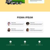 My project for course: Web Design with Figma: Building Striking Compositions. Un progetto di UX / UI, Web design, Design per smartphone, Design digitale, Progettazione di applicazioni e Design di prodotti digitali di jiayu_kuo_joyce - 17.01.2024