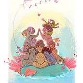 Acompañando. Un progetto di Illustrazione infantile, Illustrazione editoriale, Disegno e Illustrazione digitale di alicia borges - 18.01.2024