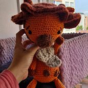 Mi proyecto del curso: Amigurumi para principiantes: teje animales en crochet. Arts, Crafts, To, Design, Crochet, Amigurumi, and Textile Design project by Natalia Castro - 12.14.2023