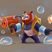 My project for course: Digital Painting for Characters: Color and Light. Traditional illustration, Character Design, Digital Illustration, and Digital Painting project by kedimbatil - 01.18.2024