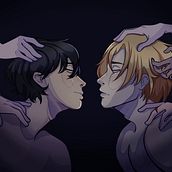 Ash y Eiji illustration. Digital Illustration, Drawing, and Digital Drawing project by malesol584 - 12.31.2022