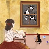 Fase creativa Ein Projekt aus dem Bereich Traditionelle Illustration, Zeichnung, Digitale Illustration, Porträtzeichnung und Digitale Zeichnung von Elisa Pagni - 19.01.2024